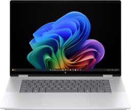 HP OmniBook X FlipNGAI 16-as0640nd Copilot+ PC Intel Core Ultra 5 226V Hybride (2-in-1) 40,6 cm (16") Touchscreen 2K 16 GB LPDDR5x-SDRAM 512 GB SSD Wi-Fi 7 (802.11be) Windows 11 Home Zilver — thumbnail 1