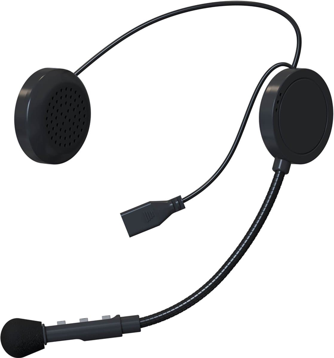 MC-hoofdtelefoon voor motorhelm Bluetooth 5.2 — afbeelding 1