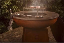 White Fire BBQ Barbecue/Vuurschaal Met Rooster — thumbnail 5