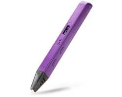 3D-printpen, professionele hogetemperatuur-educatieve tool voor kinderen - paars