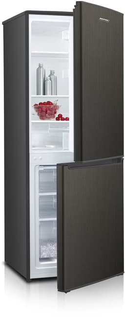 MPM-215-KB-39/E Koel-vriescombinatie – 207 liter – Mechanische thermostaat – Omkeerbare deur – Energieklasse E – Antraciet — thumbnail 3
