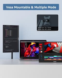 MKSS® Portable Monitor - Draagbare Scherm - Uitbreider - Full HD — thumbnail 2
