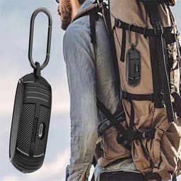 Beschermhoes voor Jabra Elite 7 Pro/7 Active - Zwart — thumbnail 3