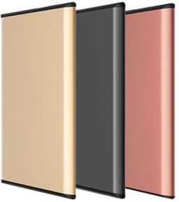 MKSS® Harde Schijf Extern - Draagbare - 1TB Opslag - Zwart — thumbnail 2