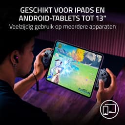 Razer Kishi V3 Pro XL - Gaming Controller voor iPad & Android Tablets - USB-C - Zwart — thumbnail 3