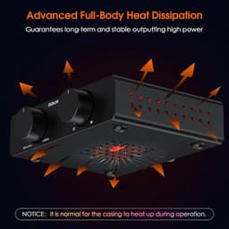 RFWR® Mini Stereo Versterker met TPA3255 Chip - Hoge Geluidskwaliteit voor Plankluidsprekers — thumbnail 2