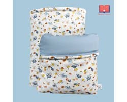 Story Sleeve - Book Sleeve / E-reader Sleeve Bee & Bird - 27 x 23 cm - Ook geschikt voor E-reader - Boekenhoes - Boekbeschermer - Boekhoes - Booksleeve - Voor boek