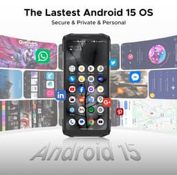 DOOGEE Blade 20 Turbo 5G -AI Smartphone - Rrugged Smartphone - 32GB RAM+256GB ROM - 10300mAh/33W - 6,6 inth HD & 90Hz- Android 15- Face ID - NFC - GPS - WiFi 6- Goud — thumbnail 5