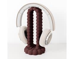 Koptelefoon standaard bordeaux rood - Fleuriek Headset houder - Headset stand bureau accessoire - Headphone stand - Game accessoires voor koptelefoon