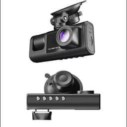 Piri Dual Dashcam Voor Auto 3 in 1 - Voor en Achter Camera Full HD - Nachtvisie - 170° Groothoeklens - Loop Recording - WiFi App - camera - dashcam - Emergency - noodgeval - inclusief 1 jaar Garantie — thumbnail 4