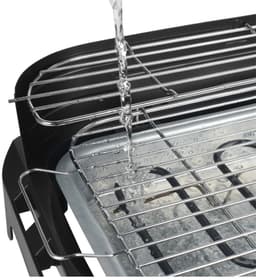 Elektrische Barbecue - Princess 112250 Elektrische BBQ met zijplanken - BBQ - 40x25cm - Met en zonder statief te gebruiken - Met zijplankjes - Ook te gebruiken als tafelgrill - 2200W — thumbnail 4