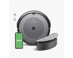 aangesloten robotstofzuiger en dweil - irobot - I5178
