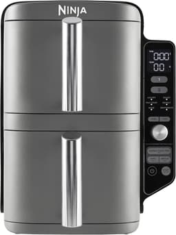 Ninja Double Stack Airfryer XXL - 9.5 Liter - Dubbele Gestapelde Lades - 6 Programma's - Inclusief Kookrekjes - SL400EU — thumbnail 14