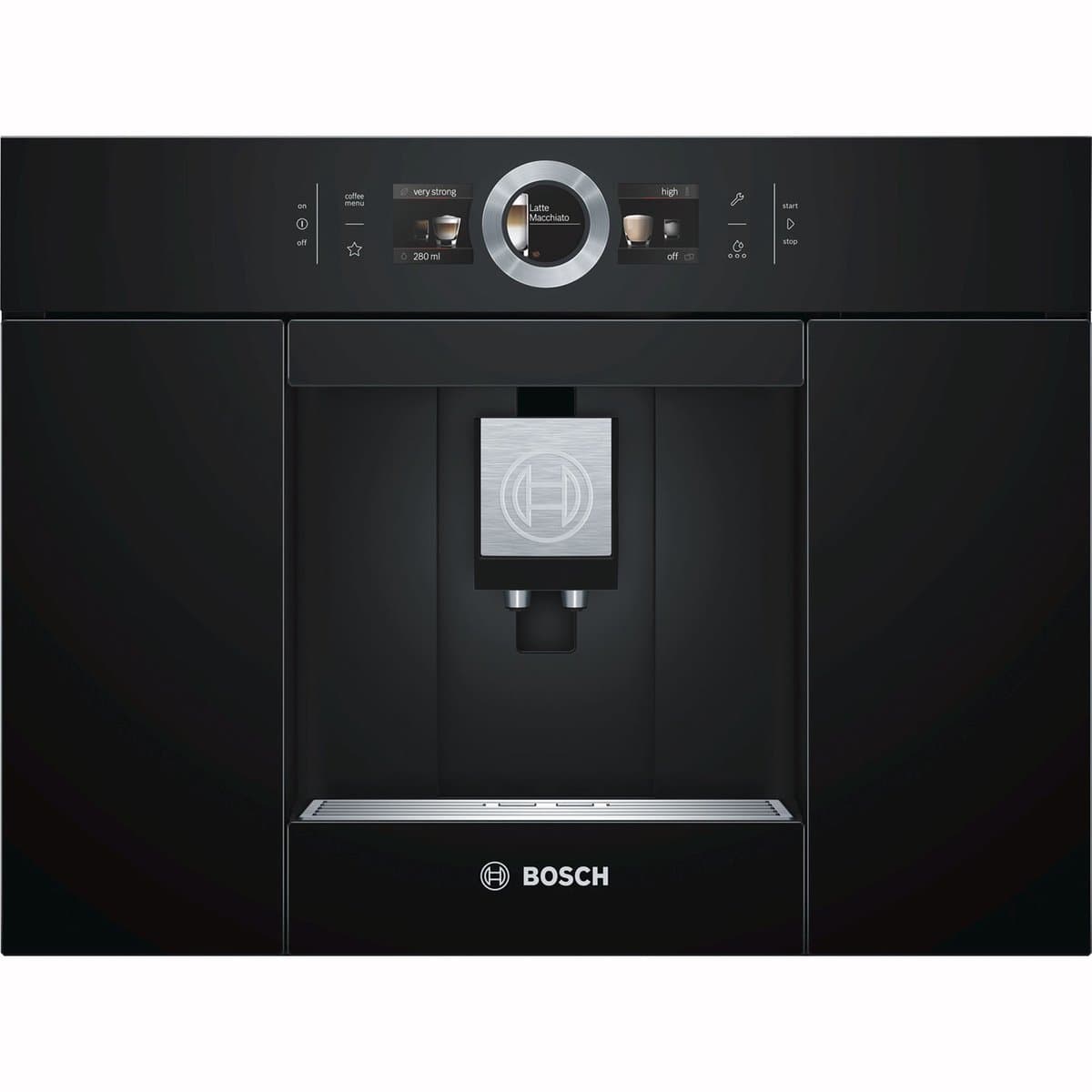 Bosch CTL636EB6 Serie | 8 - Inbouw espressomachine - Zwart — afbeelding 1