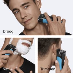 Braun Series 3+ 3040S Blauw — thumbnail 5