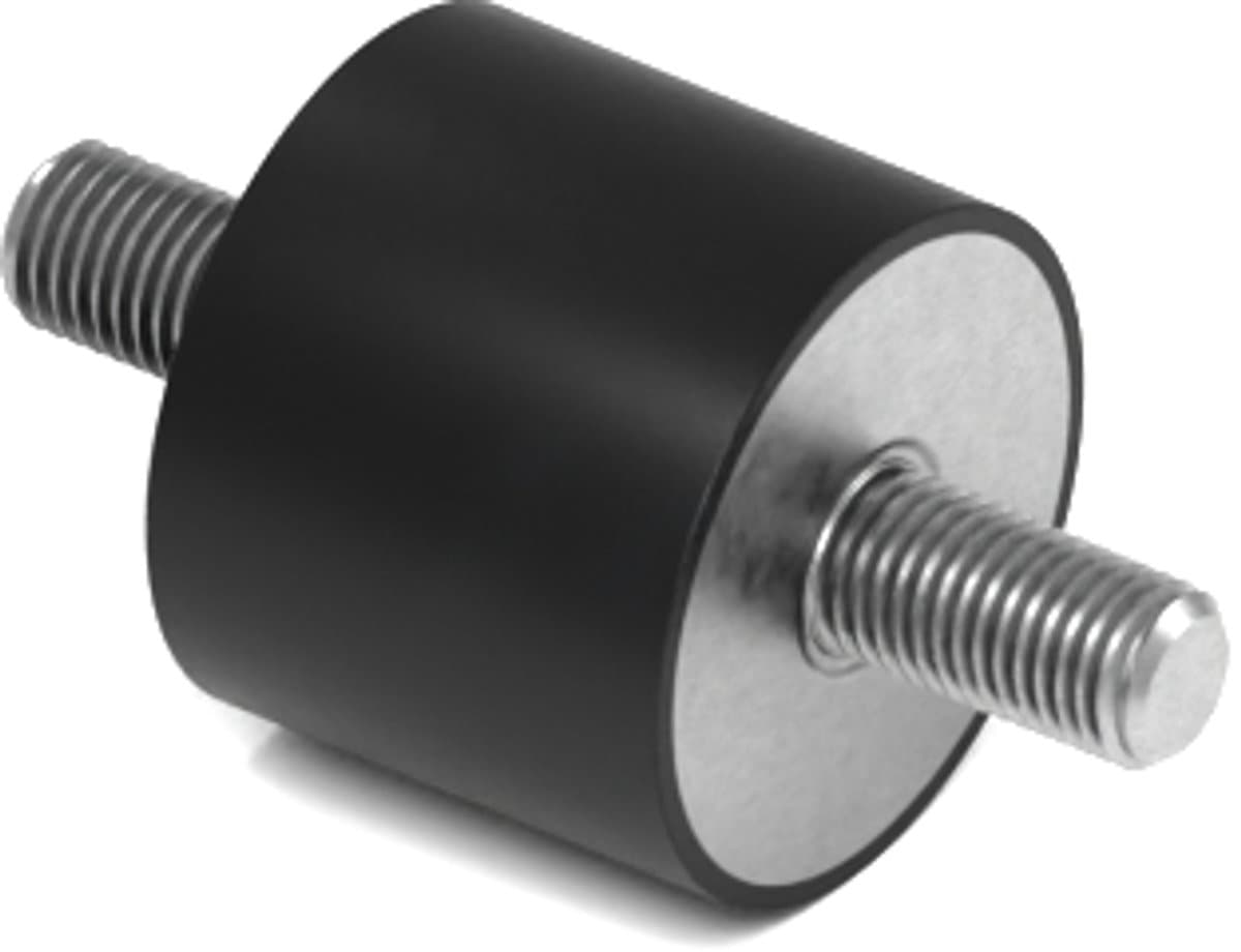 Rubbermagazijn - Trillingsdemper Type A 30x25mm - M8 - Set 10 stuks — afbeelding 1