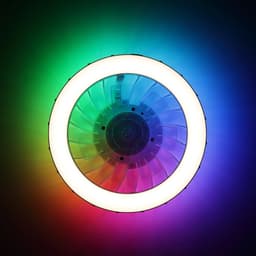Brilliant Fanora - Plafondventilator - Met verlichting - LED 30W - 2700K-6500K - Dimbaar - Wit - Zeer stil — thumbnail 5