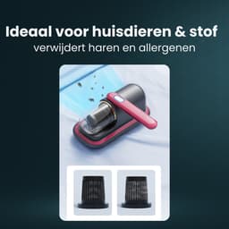 Purgato Huisstofmijt Stofzuiger - UV Lamp - USB Oplader - Kruimeldief - Paars — thumbnail 5