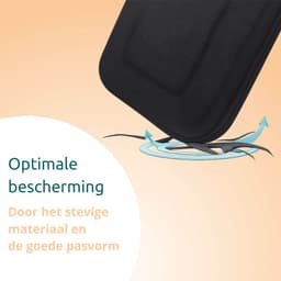 George Napoli Case geschikt voor Nintendo Switch 2 - Met opbergvak voor 10 games - Hoes geschikt voor Nintendo Switch 2 - Accessoires geschikt voor Nintendo Switch 2 - Zwart — thumbnail 3