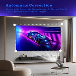 Lexium Mini beamer - Projector - Beamerscherm - Projectiescherm - Outdoor & Indoor Projector - — thumbnail 4