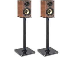 DailySupplies® Luidspreker Standaard - Speaker Vloerstandaard - Extra Stevig - Zwart