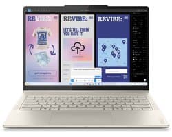Lenovo Yoga 7 2-in-1 14ILL10 Copilot+ PC Intel Core Ultra 7 258V Hybride (2-in-1) 35,6 cm (14") Touchscreen 2.8K 32 GB LPDDR5x-SDRAM 1 TB SSD Wi-Fi 7 (802.11be) Windows 11 Home Engels Grijs