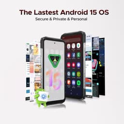 DOOGEE Blade 20 Play 5G - Robuuste Smartphone - Robuuste Telefoon - 32GB RAM + 256GB ROM - 10300mAh / 33W - Dimensity 7050 - 125dB Luidsprekers -Effect Lumière LED - Android 15 - Gemini AI -Zilver — thumbnail 2