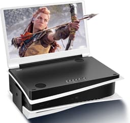 Gloovon® Draagbare Monitor 4K - 15.6 Inch IPS Gaming Scherm - HDR & FreeSync - 60Hz - Voor PS5 & Laptop - Met Afstandsbediening — thumbnail 1