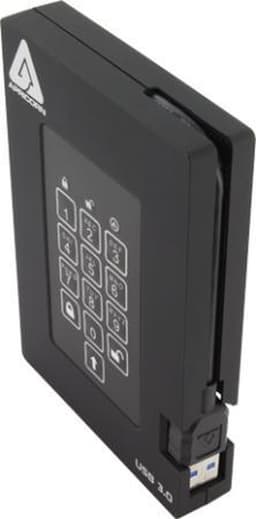 Apricorn Padlock Fortress - FIPS validated, 1TB USB 3.0 — thumbnail 3