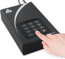 Apricorn Aegis Padlock DT 8TB 8000GB Zwart externe harde schijf — thumbnail 5