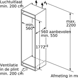 Siemens IQ500 KI81RADE0 - Inbouwkoelkast — thumbnail 5