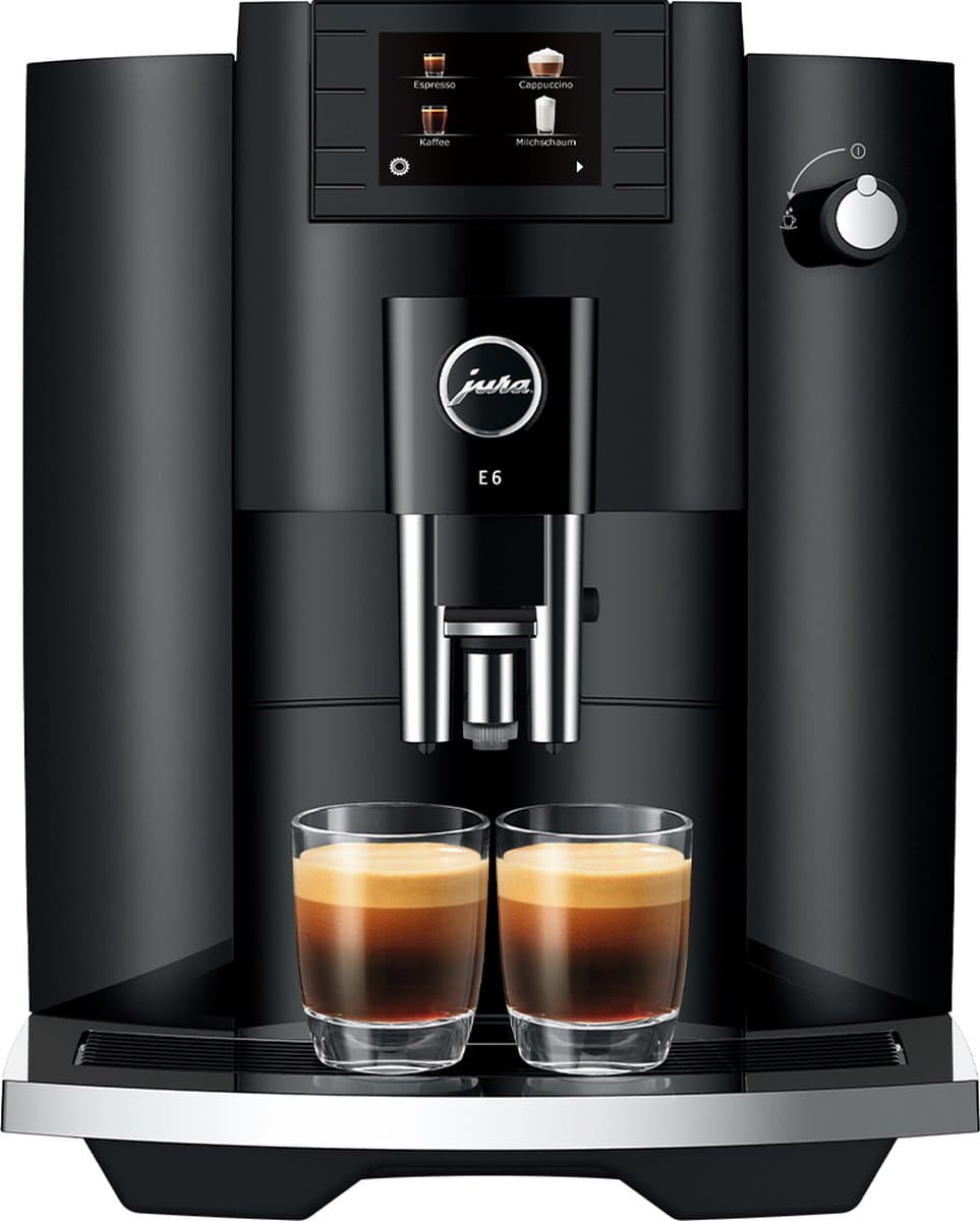 JURA - E6 Piano Black (EC) - Volautomatische espressomachine — afbeelding 1