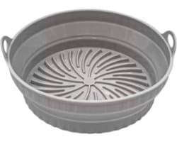 Airfryer siliconen rond mandje – Heteluchtfriteuse siliconen bakvormen - Airfryer accesoires – Heteluchtfriteuse siliconen bakvormen – Airfryer accessoires