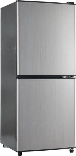 Sweiko 106L Tweezonige Energiebesparende Koelkast, 60L Koelkast + 46L 4-Sterrenvriezer, 7-Temperatuurinstellingen, 45 dB, Geborsteld Grijs-Zilver, LED verlichting, verstelbare planken, 166 kWh/Jaar — thumbnail 6