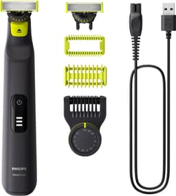 PHILIPS OneBlade Pro 360 Face + Body QP6542/15 Multigroomer Zwart — thumbnail 1