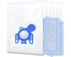 10x stofzuigerzakken & 2x filter geschikt voor Miele Classic C1, Complete C2/C3, S4, S4000, S5, S5000, S6, S6000, S8 en S8000 series (GN) SF AAC50