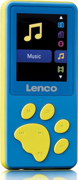 Lenco Xemio-560 - MP3 speler met 8GB geheugen en oordopjes - Blauw — thumbnail 3