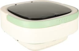 Mini Draagbare Kleine Opvouwbare Reiswasser Wasmachine - Kleding & Lingerie - 11L - Groen - Handig voor op reis of op de camping — thumbnail 2