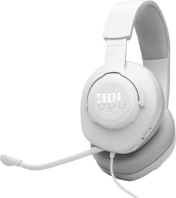 JBL Quantum 100 M2 - Bedrade Gaming Headset - Over-ear Koptelefoon met Afneembare Microfoon - 3.5 mm Jack - Voor PC, PlayStation, Xbox & Switch - Wit — thumbnail 1