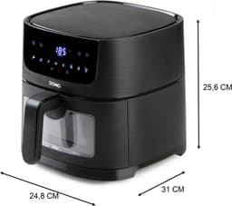 DOMO DO542FR - Deli-fryer met kijkvenster - 4 L - 1350 W — thumbnail 6