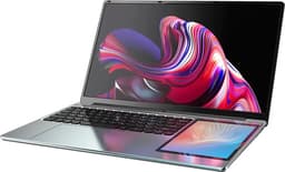Elementkey TrueVision Lite - 15.6 Inch Laptop Met 7 Inch Tablet Scherm - 12th Gen N100 Processor – Windows 11 Pro – 16GB RAM – 1TB SSD - Zilver — thumbnail 2
