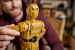 LEGO Star Wars - C-3PO Decoratie Bouwpakket met Droid Figuur - 75398 — thumbnail 5