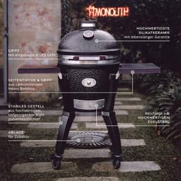 Monolith - Avantgarde LeChef - Stand Alone (zonder onderstel) - Kamado barbecue — thumbnail 1