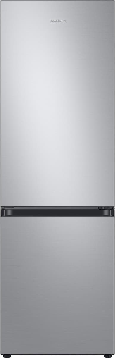 Samsung RB34C600CSA/EF vrijstaande koel-vriescombinatie - inhoud 344 liter - No Frost - digitale invertercompressor - zilverkleurige afwerking — afbeelding 1