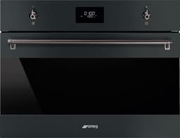 SMEG SO4301M0N - Inbouw Grill-magnetron - 40 liter - 800 W - 45 cm - Zwart — thumbnail 3