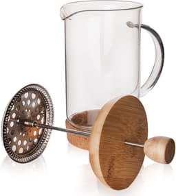 Cafetiere Glas 750 ml - French Press Koffiezetapparaat - Koffiemaker - Koffie - Koffiepot - Theepot — thumbnail 5