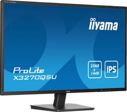 iiyama ProLite X3270QSU-B1 computermonitor 80 cm (31.5") 2560 x 1440 pixels Wide Quad HD LED zwart — thumbnail 5