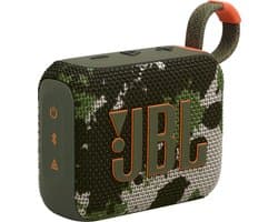 JBL Go 4 - Draadloze Bluetooth Mini Speaker - Draadloos Muziek Box - 7 uur - IP67 - Waterbestendig - Camo