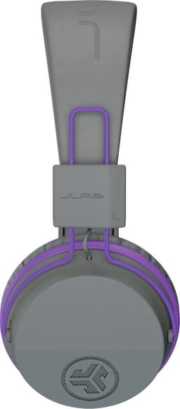 JLAB Jbuddies kinder Koptelefoon Draadloos – Koptelefoon kinderen geluidsdempend – Gehoorbescherming kinderen – Volumelimiet 84 dB – 24 uur batterijduur – Bluetooth - Grijs/Paars — thumbnail 11
