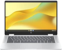 HP Chromebook x360 14b-cd0025nd Intel® N N200 35,6 cm (14") Touchscreen Full HD 8 GB LPDDR5-SDRAM 128 GB Flash Wi-Fi 6 (802.11ax) ChromeOS Zilver